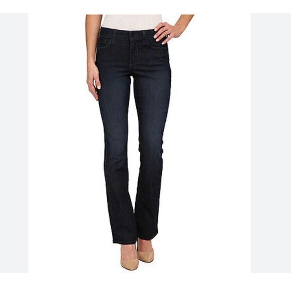 NYDJ Bootcut Dark Wash Jeans Size 12 Inseam 32" - Picture 1 of 10
